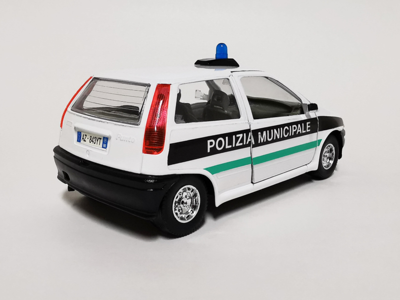 Fiat Punto POLIZIA MUNICIPALE (1993) zezadu