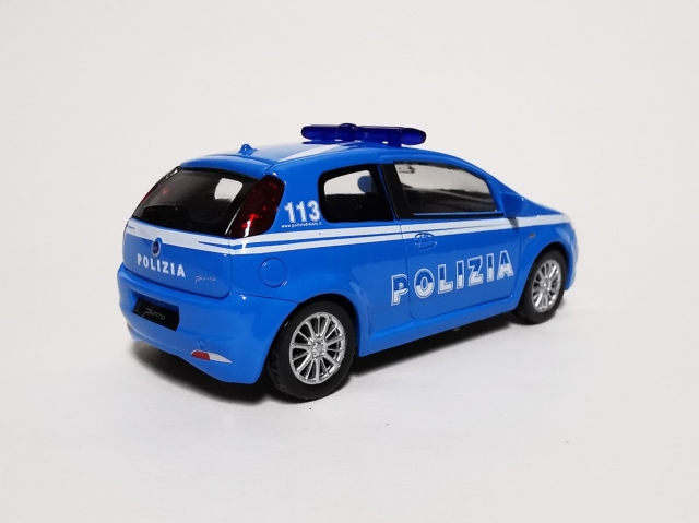Fiat Punto Grande POLIZIA (2005) zezadu